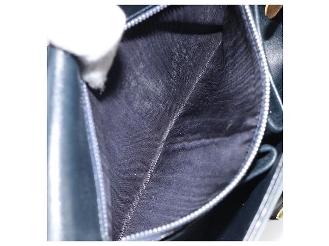 Céline CELINE Shoulder Bag Leather Navy Gold - vista 12