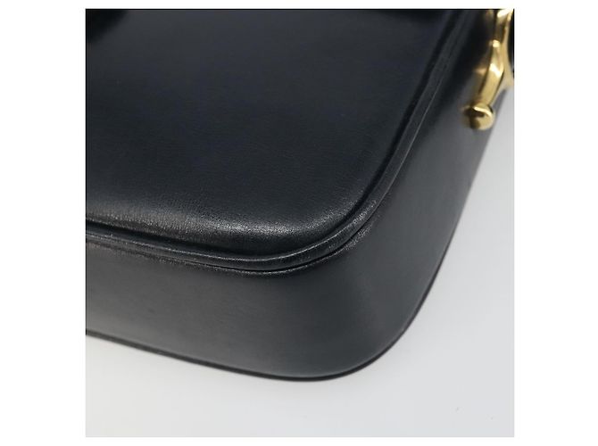 Céline CELINE Shoulder Bag Leather Navy Gold - vista 9