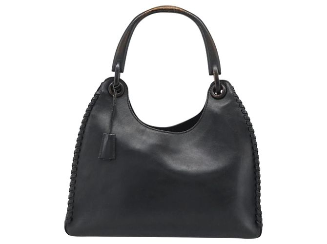 GUCCI Shoulder Bag Leather Black 106236 - vista 13