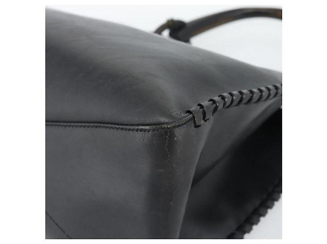 GUCCI Shoulder Bag Leather Black 106236 - vista 14