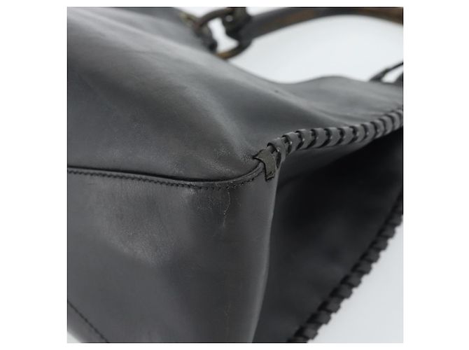 GUCCI Shoulder Bag Leather Black 106236 - vista 16