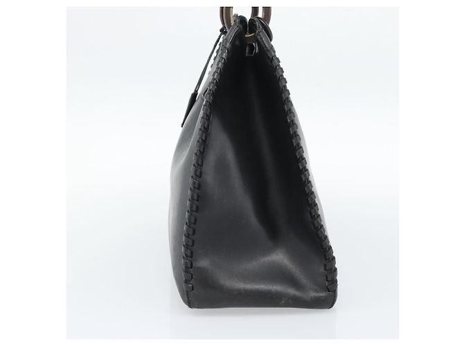 GUCCI Shoulder Bag Leather Black 106236 - vista 4
