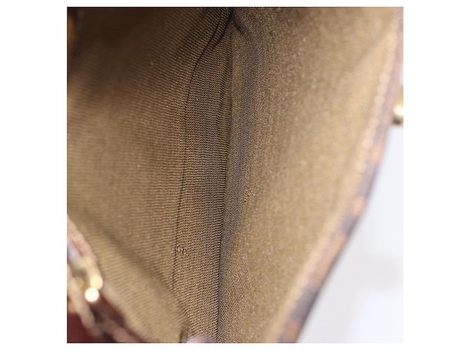 FENDI Zucca Canvas Hand Bag Black Brown - vista 10