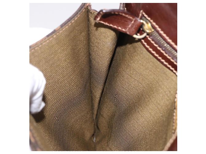 FENDI Zucca Canvas Hand Bag Black Brown - vista 21