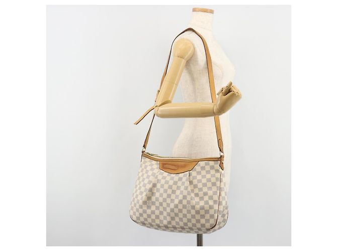 LOUIS VUITTON Damier Azur Siracusa PM Shoulder Bag N41113 LV - vista 24