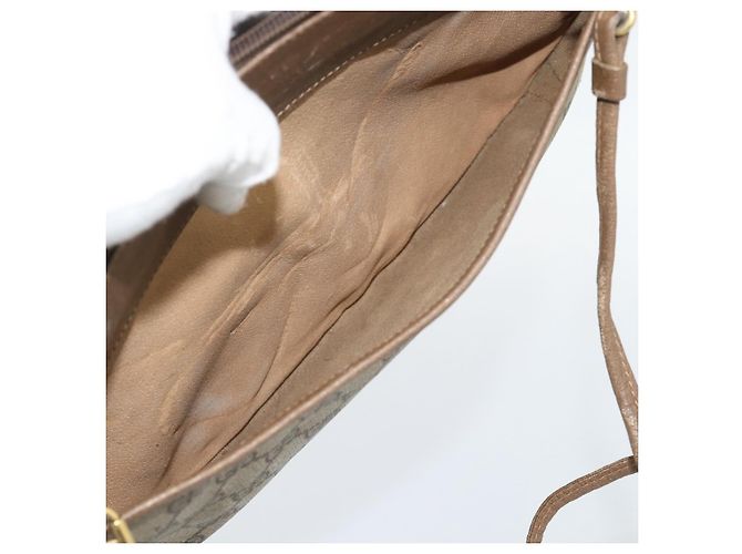 GUCCI GG Supreme Web Sherry Line Bag PVC Beige Gold 904 02 026 - view 21