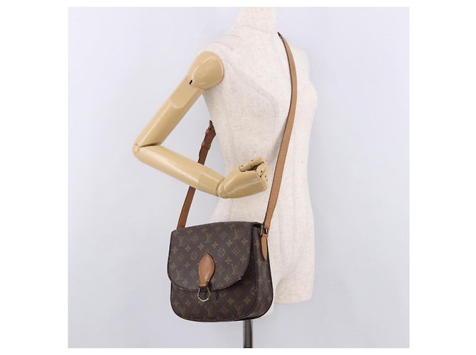 LOUIS VUITTON Monogram Saint Cloud GM Shoulder Bag M51242 LV - vista 26