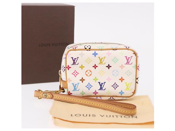 LOUIS VUITTON Monogram Multicolor Trousse Wapity Pouch White M58033 - vista 12
