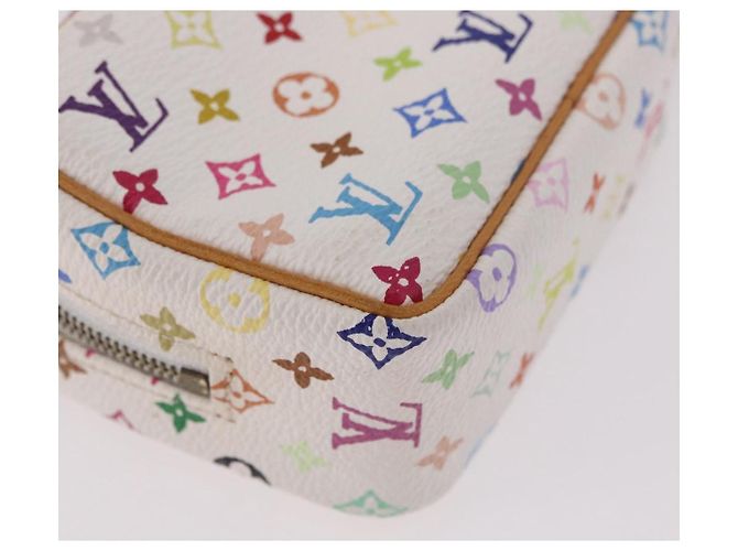 LOUIS VUITTON Monogram Multicolor Trousse Wapity Pouch White M58033 - vista 15