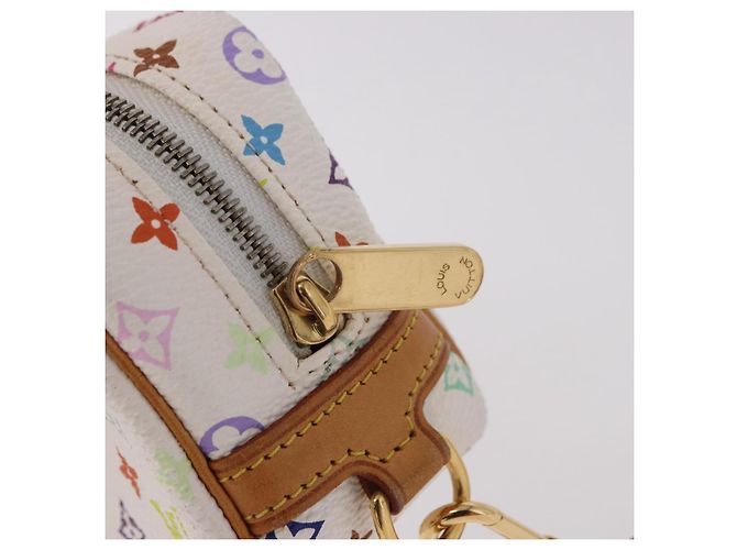 LOUIS VUITTON Monogram Multicolor Trousse Wapity Pouch White M58033 - vista 17