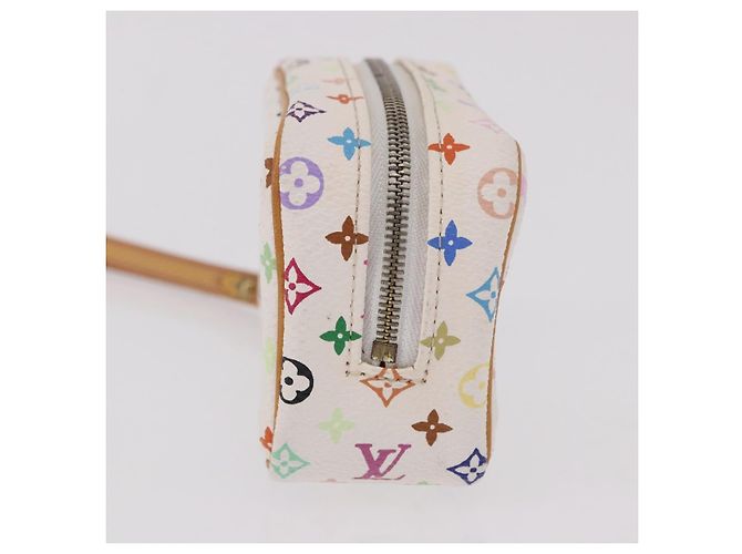 LOUIS VUITTON Monogram Multicolor Trousse Wapity Pouch White M58033 - vista 3