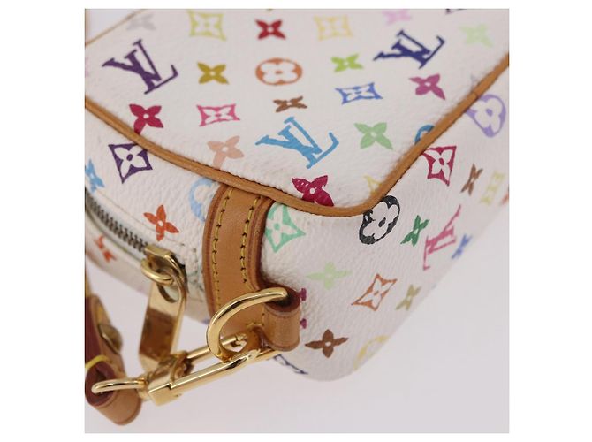 LOUIS VUITTON Monogram Multicolor Trousse Wapity Pouch White M58033 - vista 8