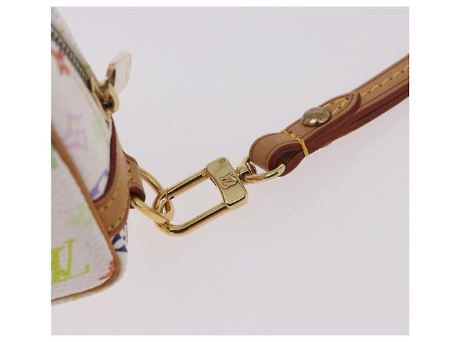 LOUIS VUITTON Monogram Multicolor Trousse Wapity Pouch White M58033 - vista 9