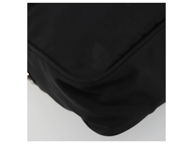 PRADA Shoulder Bag Nylon Black Silver - vista 11