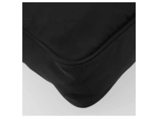 PRADA Shoulder Bag Nylon Black Silver - vista 13