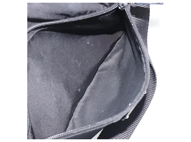 PRADA Shoulder Bag Nylon Black Silver - vista 22