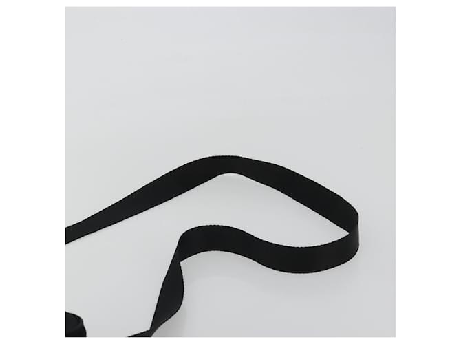 PRADA Shoulder Bag Nylon Black Silver - vista 8