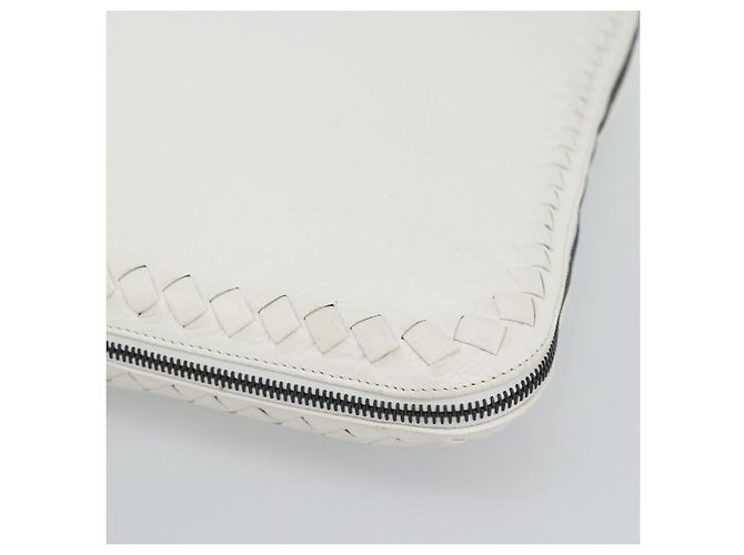 BOTTEGA VENETA Hand Bag Leather White - vista 10