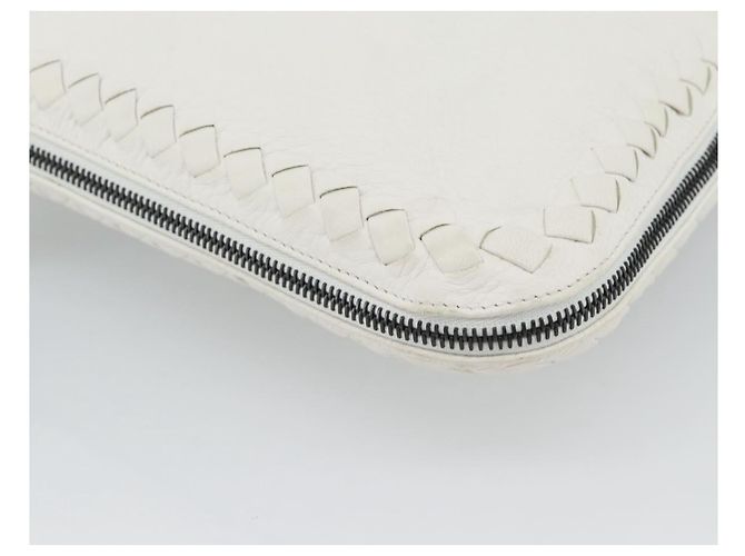 BOTTEGA VENETA Hand Bag Leather White - vista 12