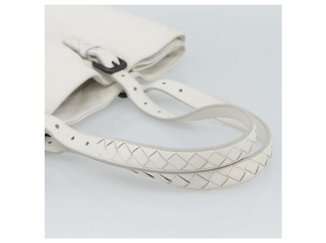 BOTTEGA VENETA Hand Bag Leather White - vista 7