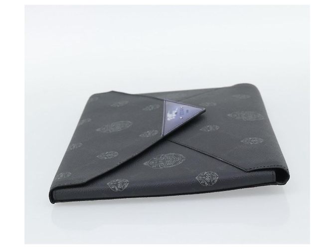 Berluti Clutch Bag PVC Black Silver - vista 4