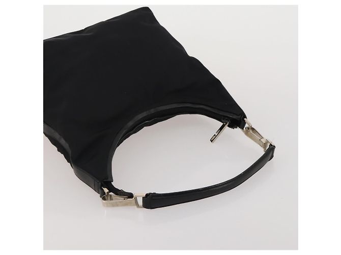 GUCCI Bamboo Shoulder Bag Nylon 2 Set Black - vista 14
