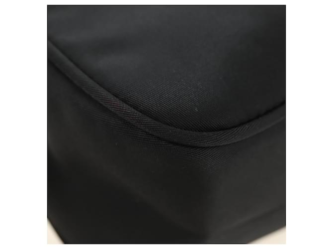 PRADA Hand Pouch Nylon Black Silver - vista 10