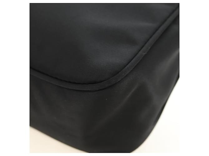 PRADA Hand Pouch Nylon Black Silver - vista 11