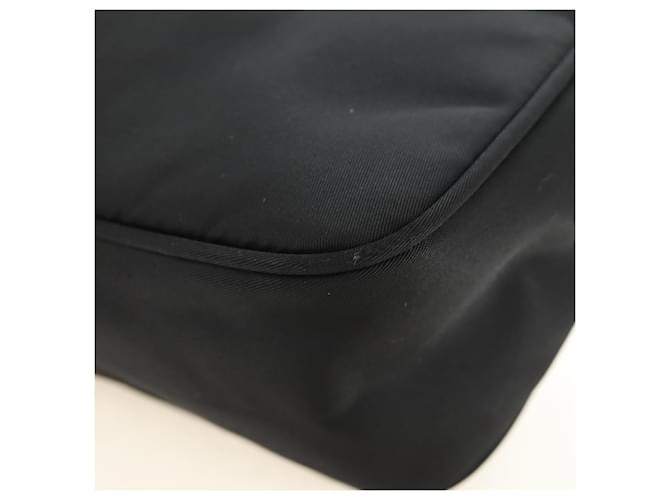 PRADA Hand Pouch Nylon Black Silver - vista 13