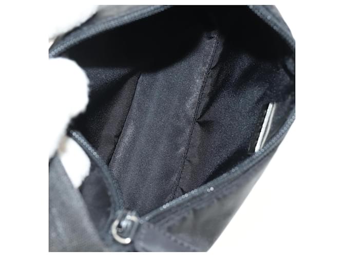 PRADA Hand Pouch Nylon Black Silver - vista 17