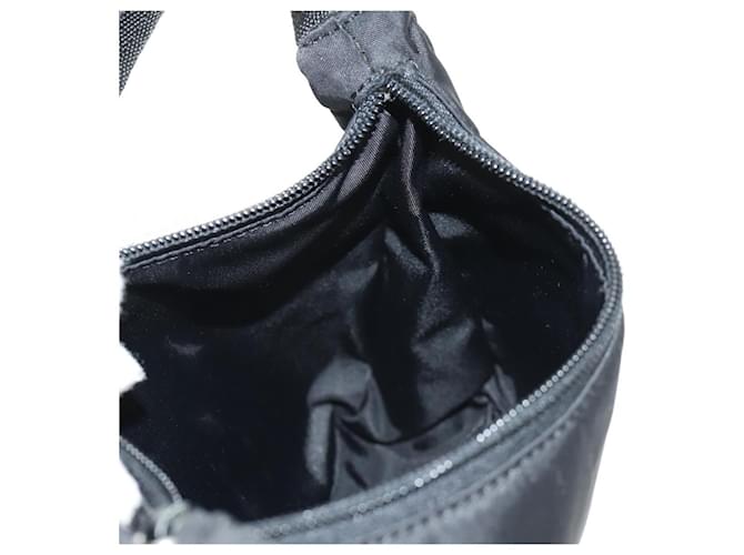 PRADA Hand Pouch Nylon Black Silver - vista 18