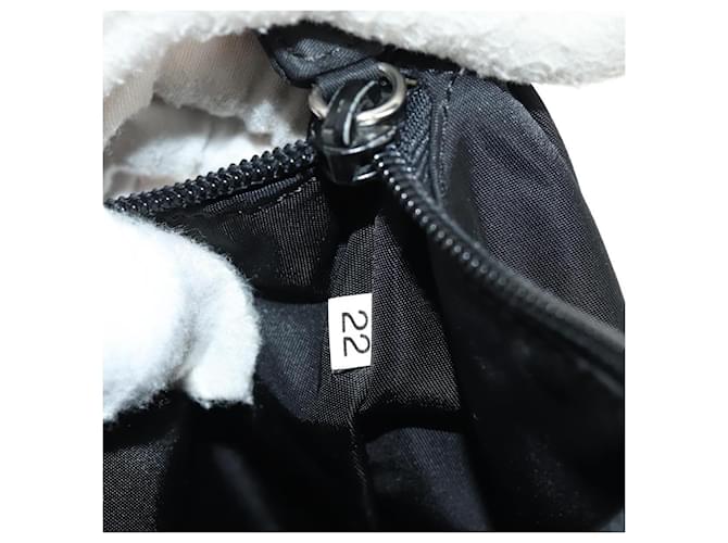PRADA Hand Pouch Nylon Black Silver - vista 20
