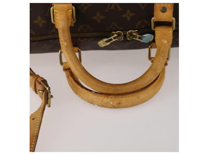 LOUIS VUITTON Monogram Keepall Bandouliere 55 Boston Bag M41414 LV - vista 9