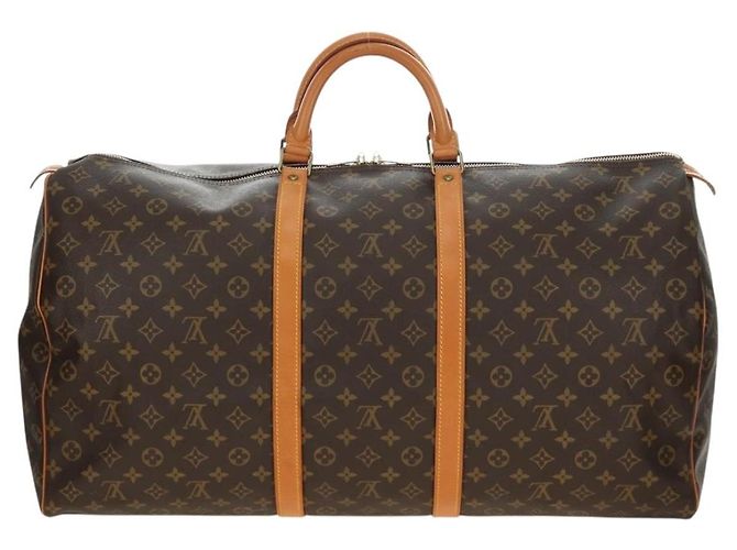 LOUIS VUITTON Monogram Keepall 60 Boston Bag M41422 LV - vista 2