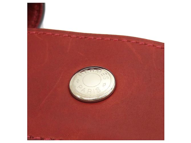 Hermès Borsa Hermes Sac Fourre-Tout PM Crudo Bordò - vista 15