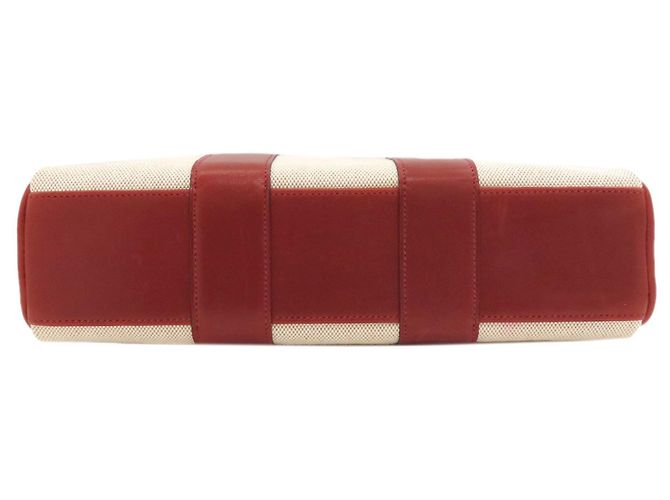 Hermès Borsa Hermes Sac Fourre-Tout PM Crudo Bordò - vista 4