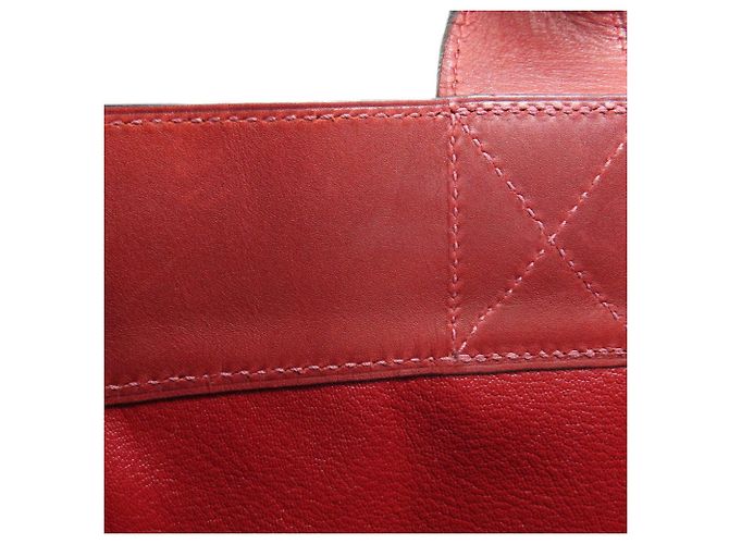 Hermès Borsa Hermes Sac Fourre-Tout PM Crudo Bordò - vista 9
