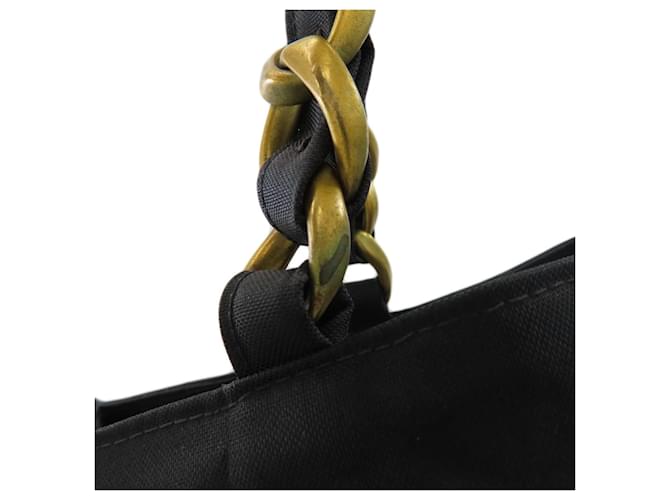 Borsa Tote Chanel Coco Mark Nero - vista 16