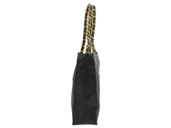 Borsa Tote Chanel Coco Mark Nero - vista 3