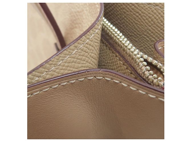 Borsa Tote 2-Way Coach Signature Beige - vista 11
