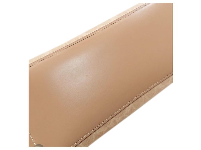 Borsa Tote 2-Way Coach Signature Beige - vista 14