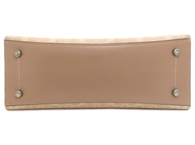 Borsa Tote 2-Way Coach Signature Beige - vista 4