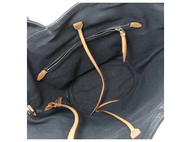 Borsa 2-Way Prada Canapa Nero - vista 5