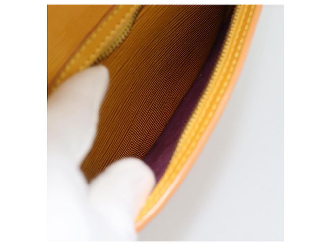 LOUIS VUITTON Epi Coblanc Shoulder Bag Yellow M52293 LV - vista 22