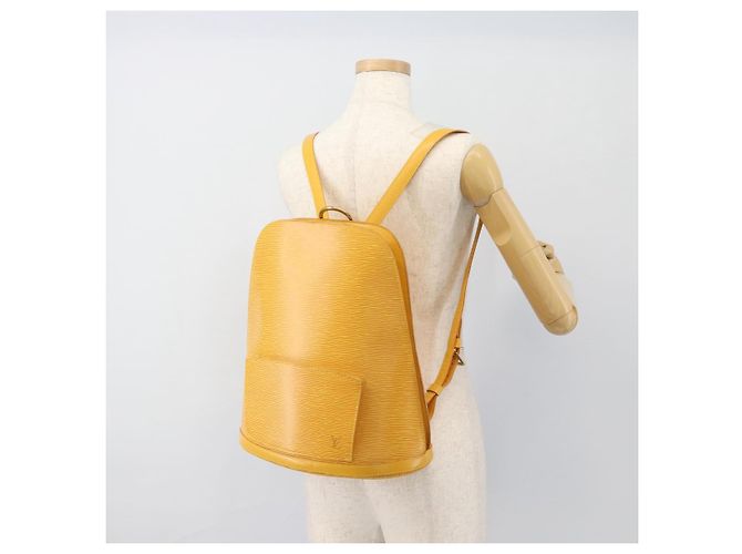 LOUIS VUITTON Epi Coblanc Shoulder Bag Yellow M52293 LV - vista 23