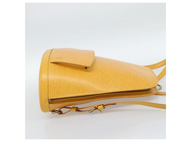 LOUIS VUITTON Epi Coblanc Shoulder Bag Yellow M52293 LV - vista 4