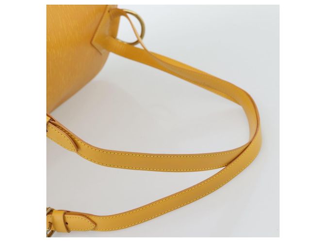 LOUIS VUITTON Epi Coblanc Shoulder Bag Yellow M52293 LV - vista 7