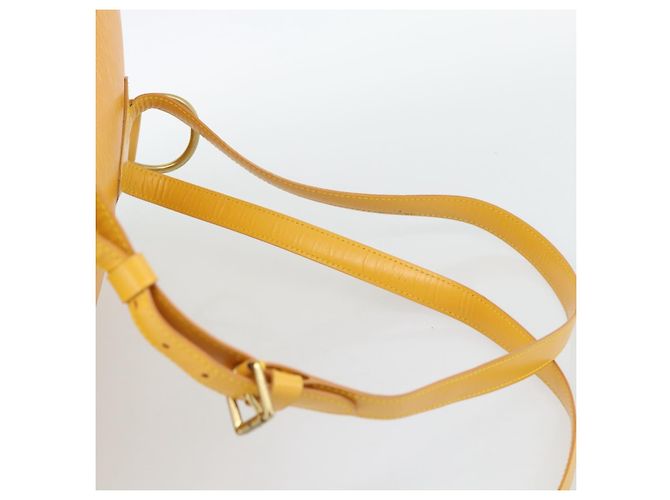 LOUIS VUITTON Epi Coblanc Shoulder Bag Yellow M52293 LV - vista 8