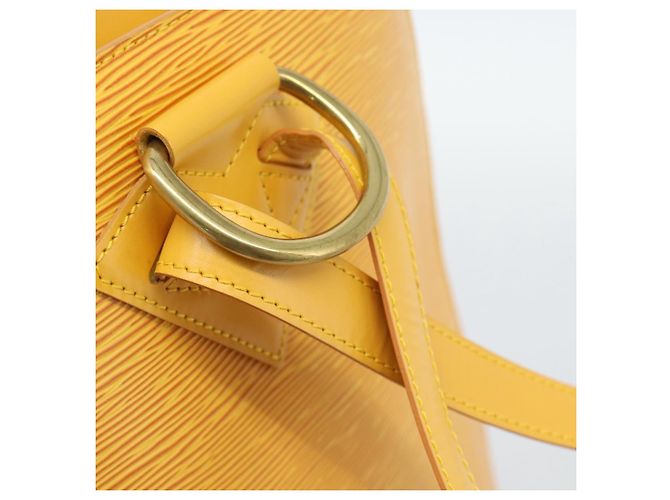 LOUIS VUITTON Epi Coblanc Shoulder Bag Yellow M52293 LV - vista 9