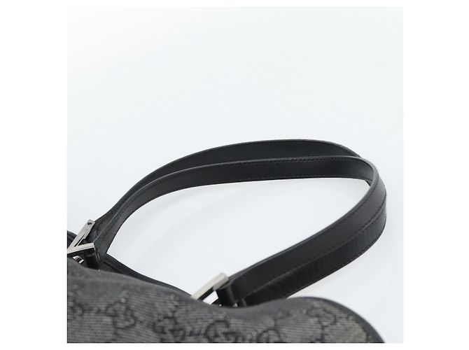 GUCCI GG Canvas Tote Bag Gray Silver 31243 - vista 8